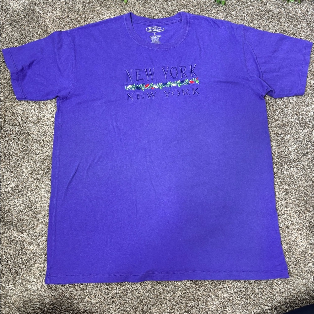 Phantom Of Broadway New York Size L Short Sleeve T-Shirt